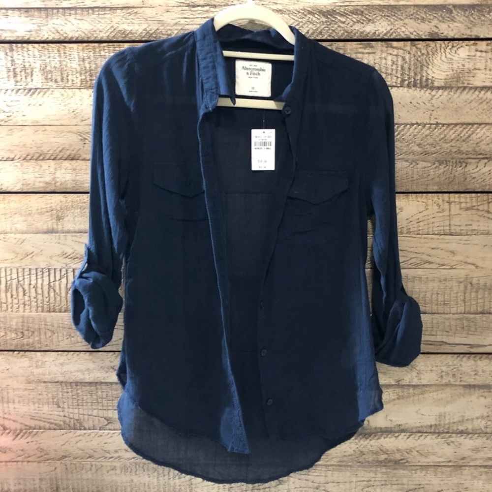 Abercrombie and Fitch xs button down shirt